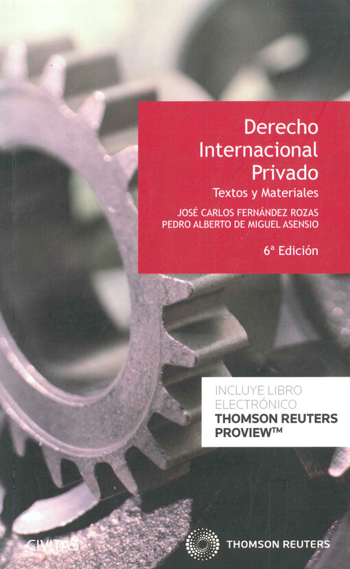 Derecho internacional privado : textos y materiales