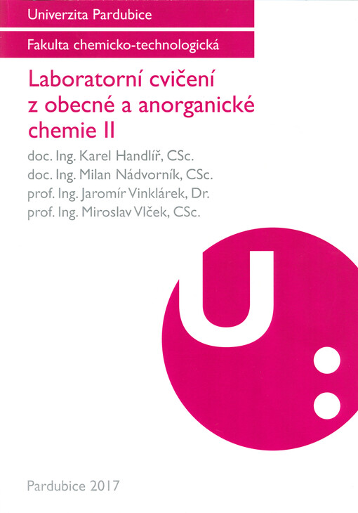 Laboratorní cvičení z obecné a anorganické chemie II