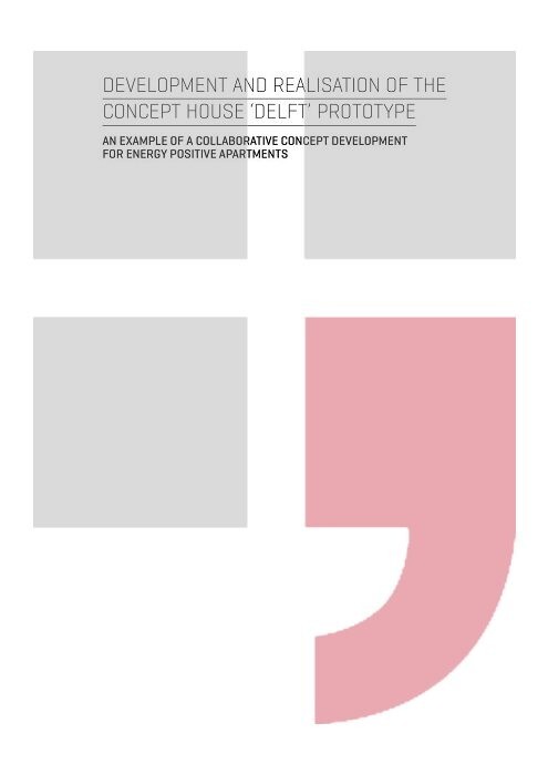 Development and realisation of the concept house 