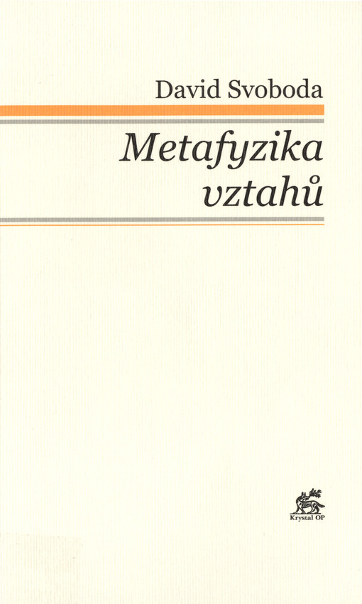 Metafyzika vztahů