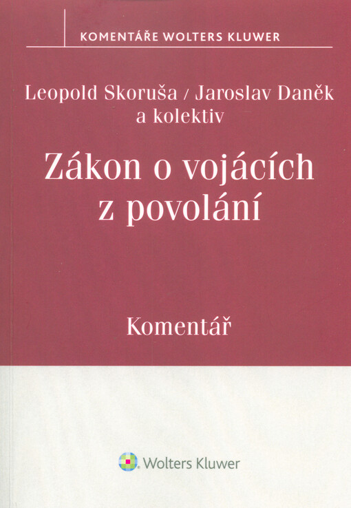 Zákon o vojácích z povolání.