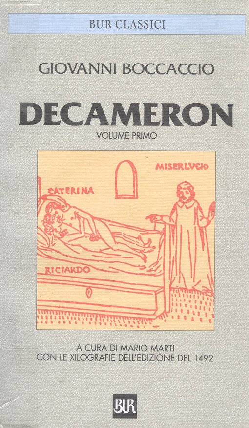 Decameron. Vol. I