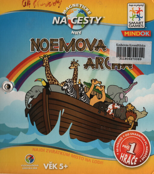 Noemova archa najdi zvířátkům místo na lodi : víceúrovňová logická hra