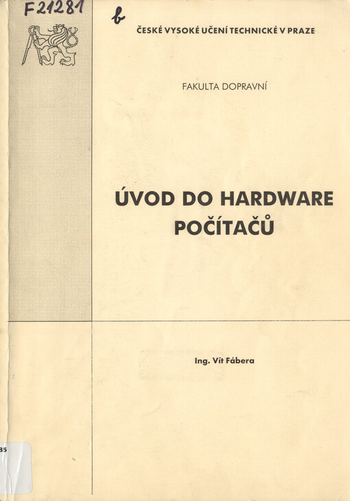 Úvod do hardware počítačů