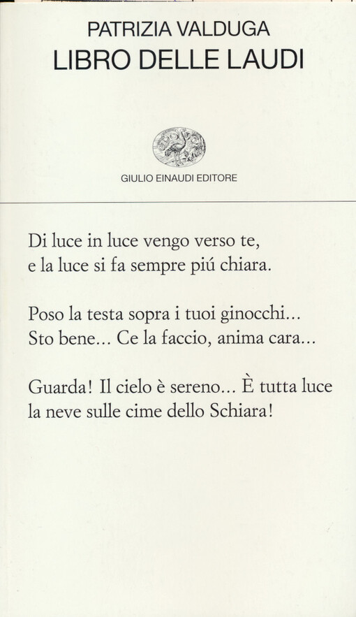Libro delle laudi