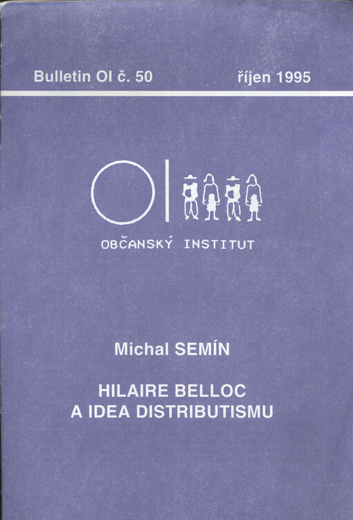 Hilaire Belloc a idea distributismu