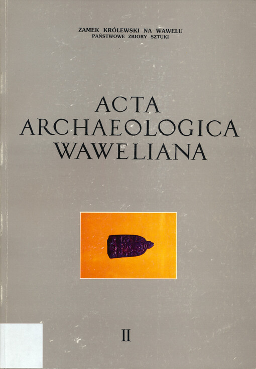 Acta Archaeologica Waweliana