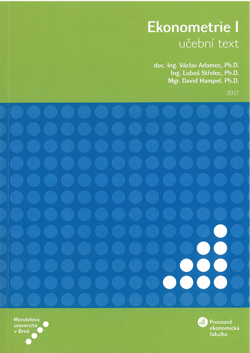 Ekonometrie I - učební text