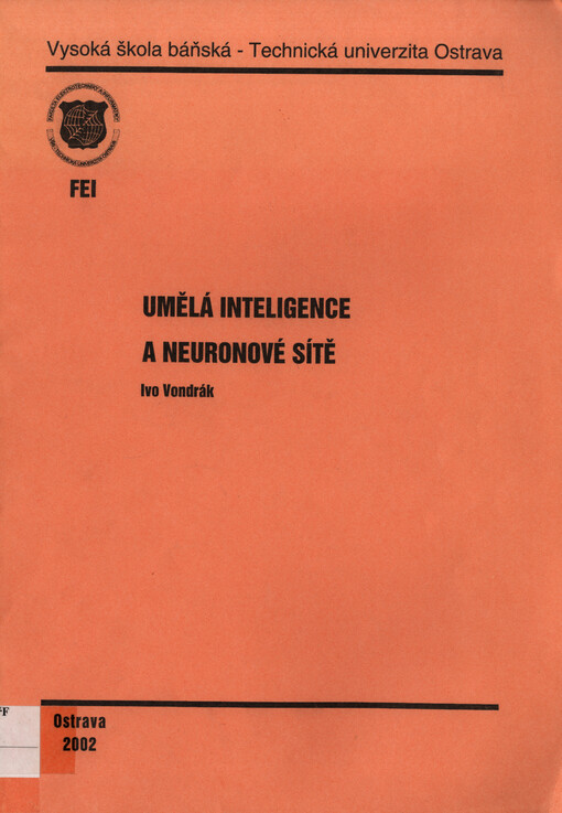 Umělá inteligence a neuronové sítě