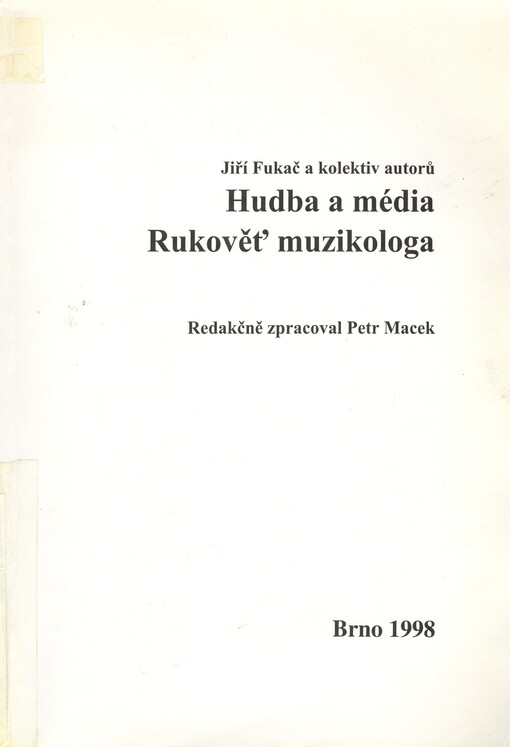 Hudba a média: rukověť muzikologa