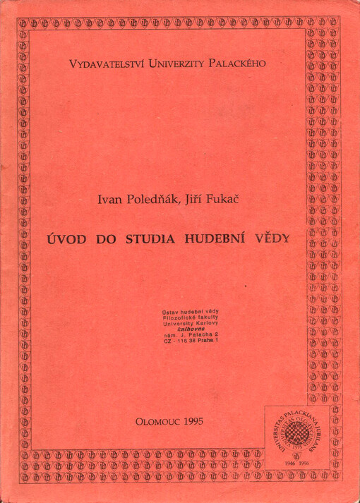 Úvod do studia hudební vědy