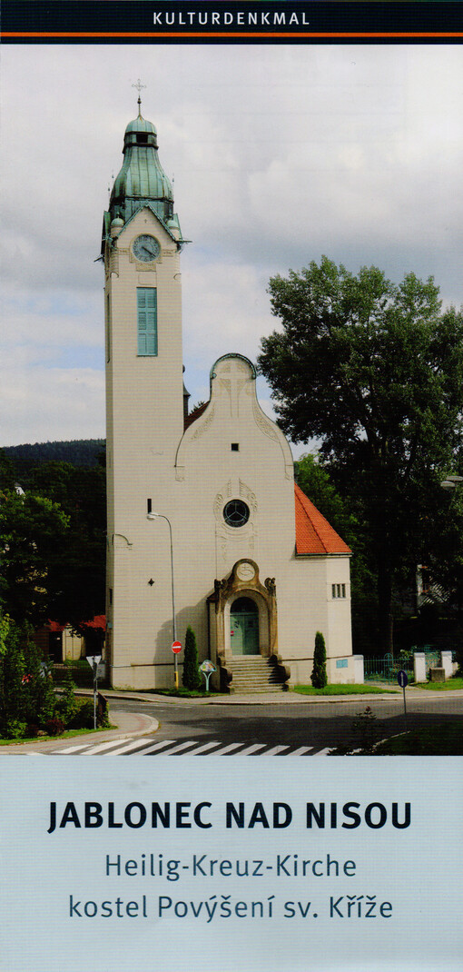 Jablonec nad Nisou: Heilig-Kreuz-Kirche = kostel Povýšení sv. Kříže : Kulturdenkmal