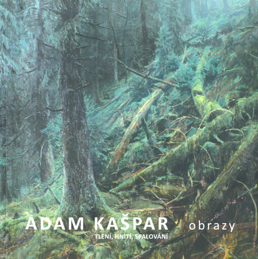 Adam Kašpar : tlení, hnití, spalování : obrazy : Galerie města Kolína při Městském divadle v Kolíně ..., 12.4.-24.6.2017