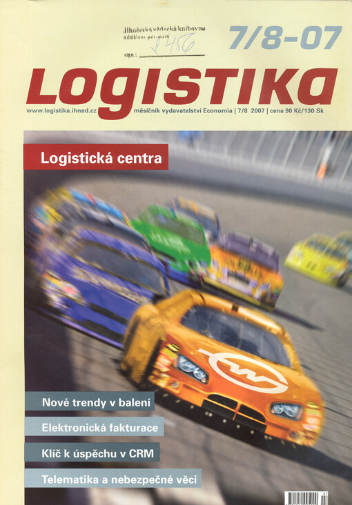 Logistika :měsíčník pro dopravu, skladování a manipulaci