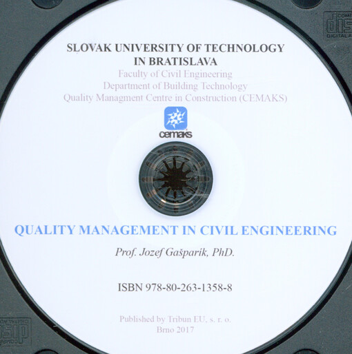 Quality management in civil engineering