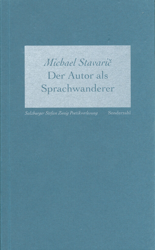 Der Autor als Sprachwanderer