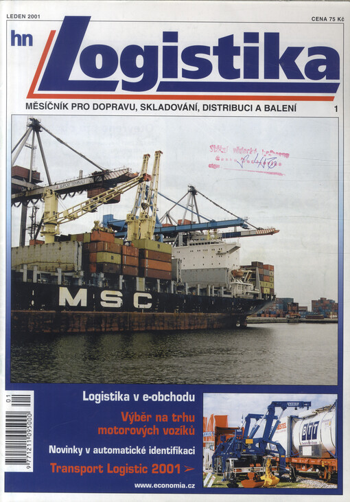 Logistika :měsíčník pro dopravu, skladování a manipulaci