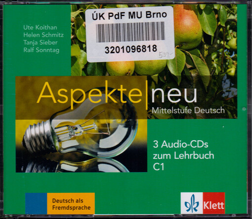 Aspekte neu C1 audio CD zum Lehrbuch  - Koithan, Helen Schmitz, Tanja Sieber, Ralf Sonntag 