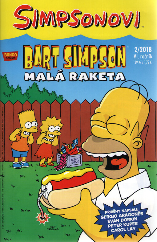 Bart Simpson 2018/2: Malá raketa