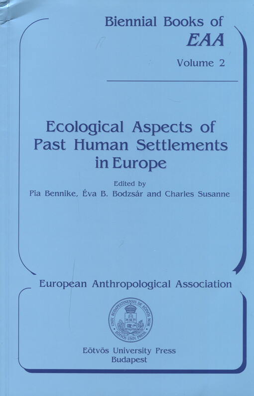 Ecological aspects of past human settlements in Europe