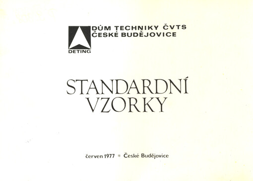 Standardní vzorky