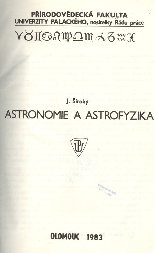 Astronomie a astrofyzika