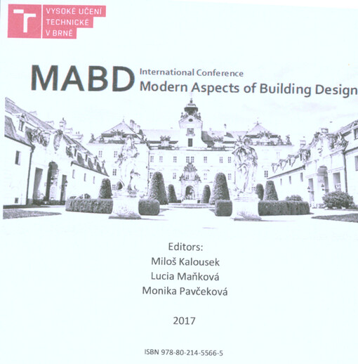 MABD: International Conference Modern Aspects of Building Design : international conference