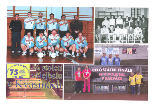 3/4 století volejbalu v Kvasinách 1941-2016