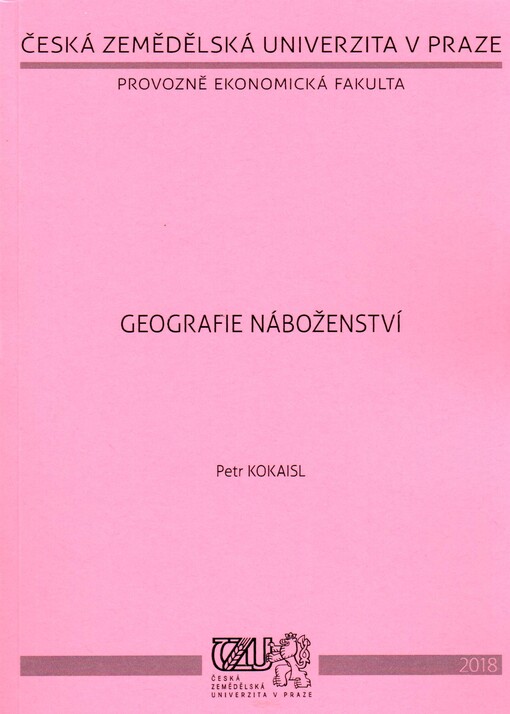 Geografie náboženství, Vydání třetí