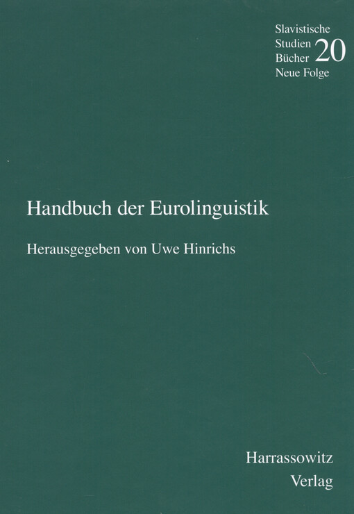 Handbuch der Eurolinguistik
