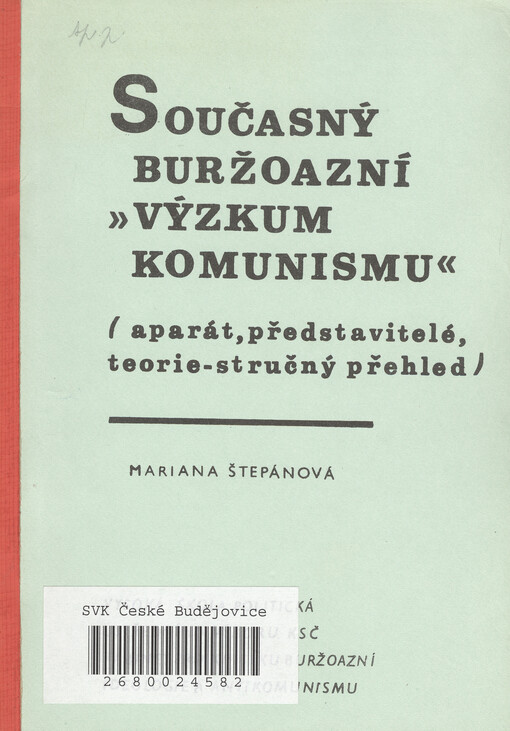 Současný buržoazní 