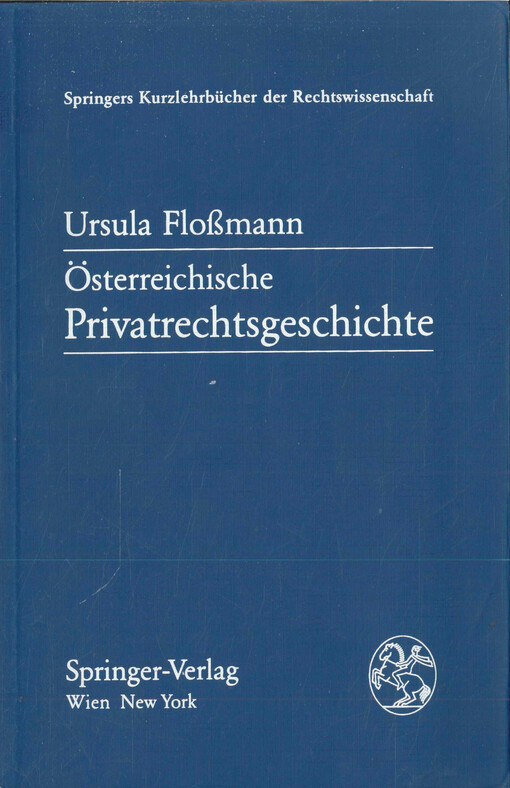 Österreichische Privatrechtsgeschichte