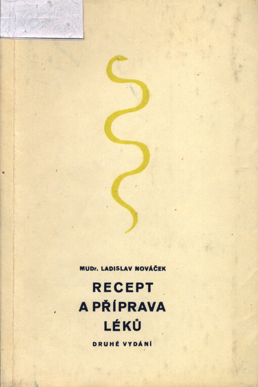 Recept a příprava léků