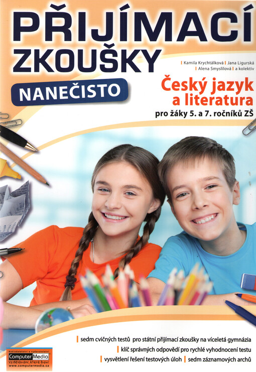 Přijímací zkoušky nanečisto - Český jazyk a literatura pro žáky 5. a 7. ročníků ZŠ