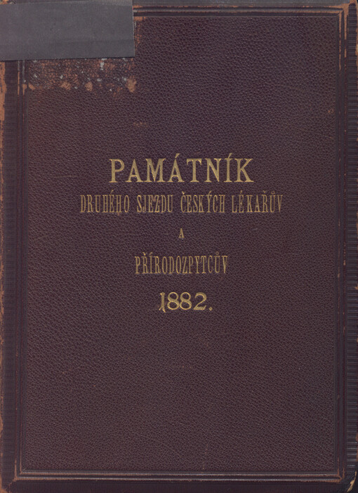 Památník druhého sjezdu českých lékařův a přírodozpytcův 1882