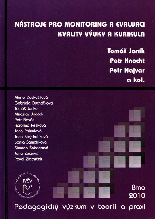 Nástroje pro monitoring a evaluaci kvality výuky a kurikula