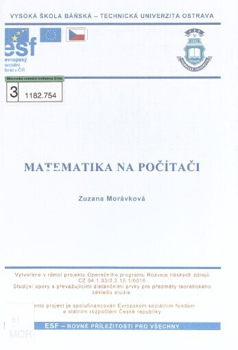 Matematika na počítači