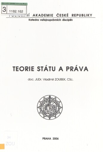 Teorie státu a práva