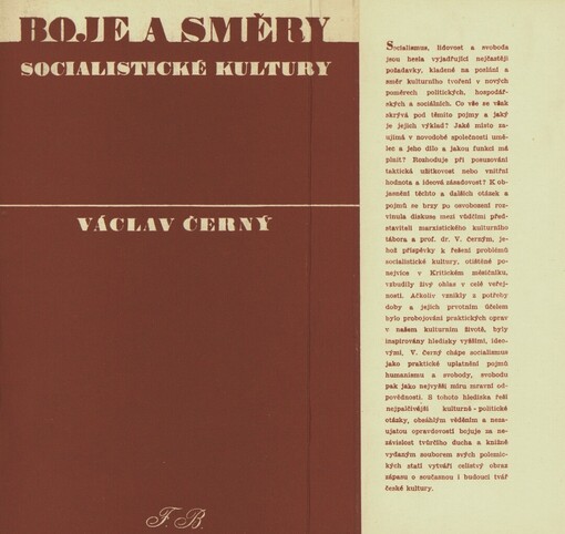 Boje a směry socialistické kultury