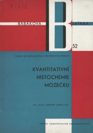 Kvantitativní histochemie mozečku