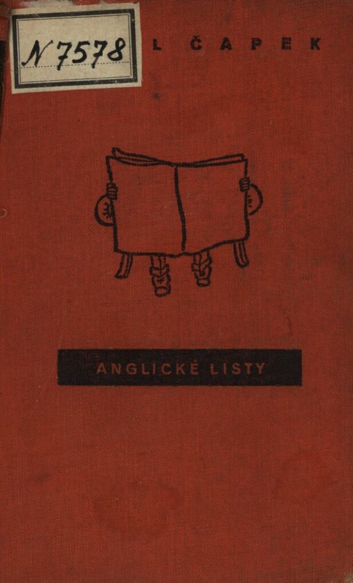 Anglické listy pro větší názornost provázené obrázky autorovými