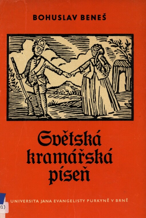 Světská kramářská píseň: příspěvek k poetice pololidové poezie