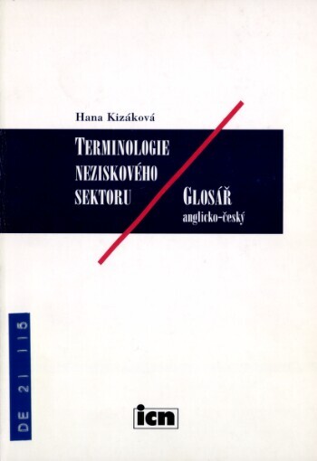 Terminologie neziskového sektoru: glosář anglicko-český
