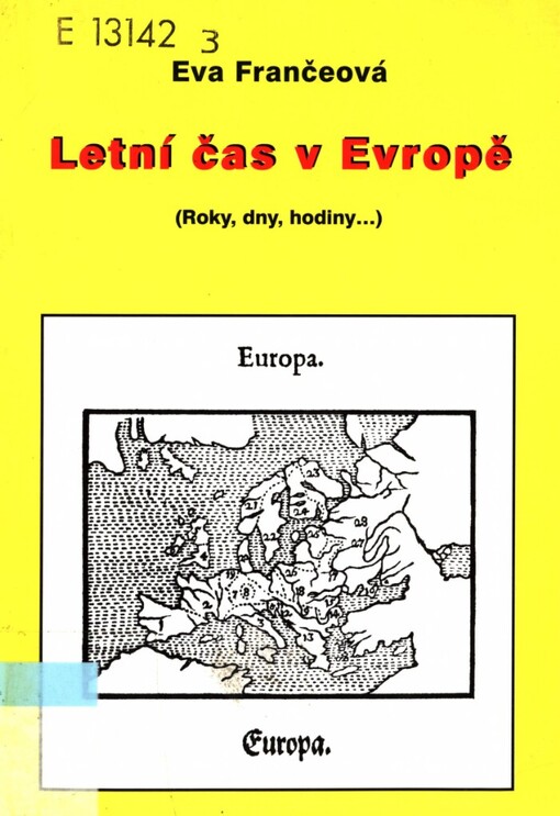 Letní čas v Evropě: (roky, dny, hodiny-)