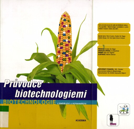 Průvodce biotechnologiemi: biotechnologie v zemědělství a potravinářství