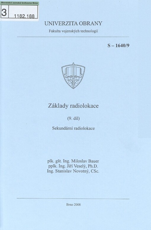 Základy radiolokace