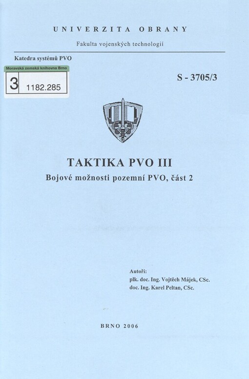 Taktika PVO III: bojové možnosti pozemní PVO, část 2