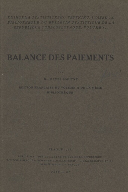 Balance des paiements