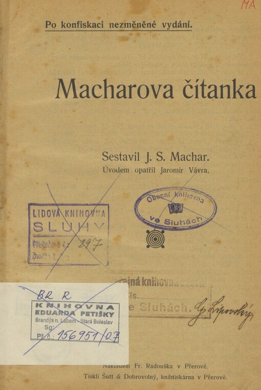 Macharova čítanka