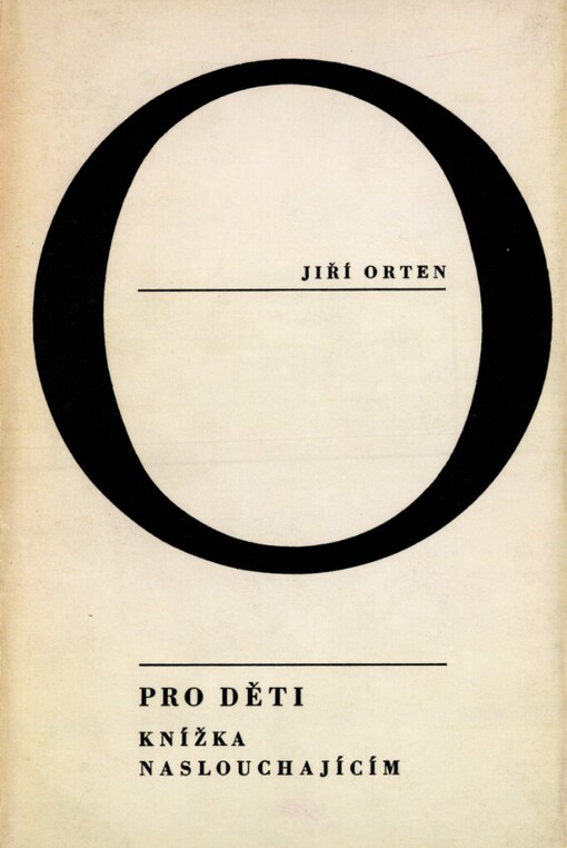 Pro děti :knížka naslouchajícím